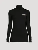 Workshop Jersey Turtleneck With Logo