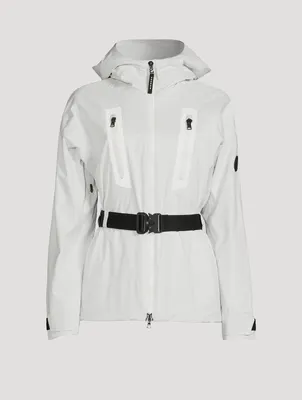 Maia-T Belted Ski Jacket With Hood