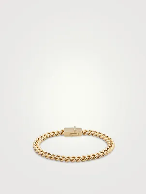 Thick Rounded Curb Bracelet