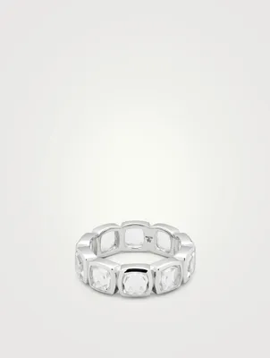 Cushion Band With Rock Crystal