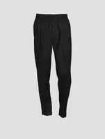 Wool-Blend Jogger Pants