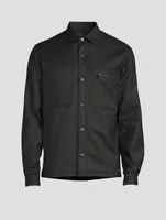 Tech Wool Padded Overshirt
