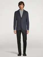 Wool Silk And Cashmere Jacket