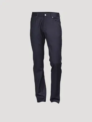 Wool Flannel Jeans