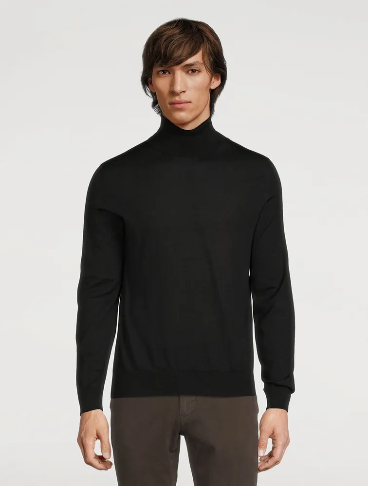 Wool Turtleneck Sweater