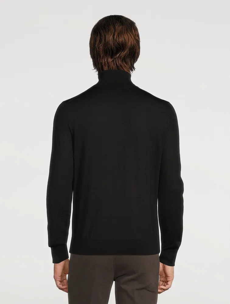 Wool Turtleneck Sweater