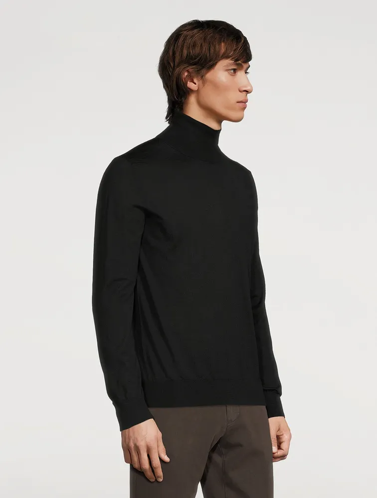 Wool Turtleneck Sweater