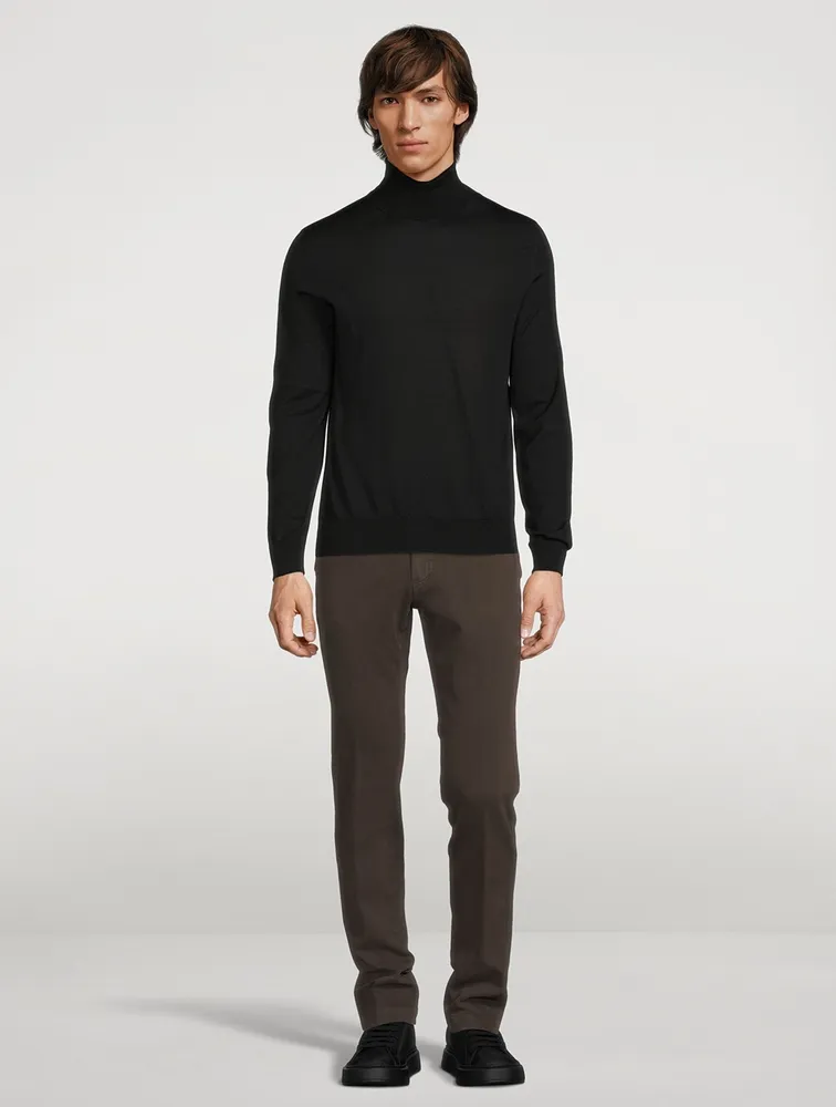 Wool Turtleneck Sweater