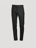 Wool And Silk Pants