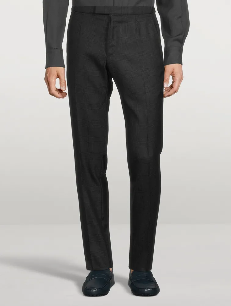 Wool And Silk Pants