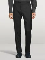 Wool And Silk Pants