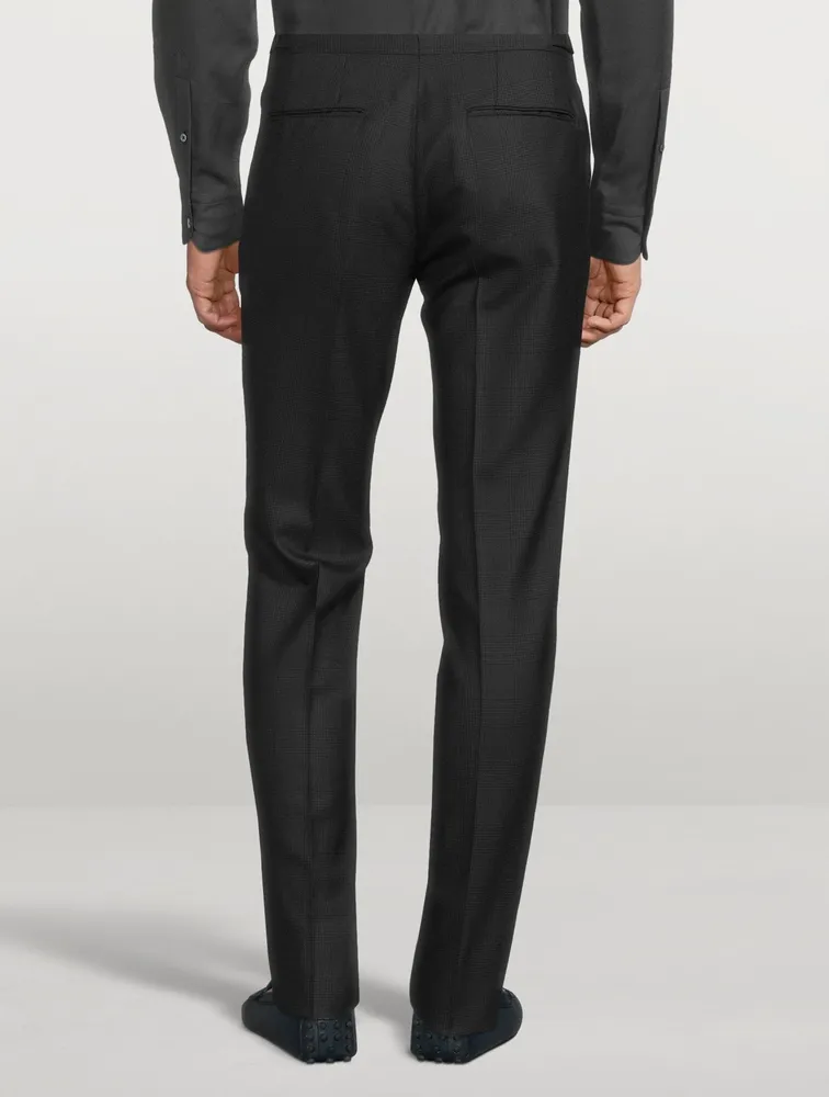Wool And Silk Pants