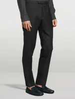 Wool And Silk Pants