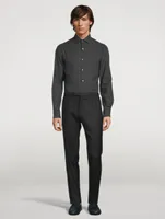 Wool And Silk Pants