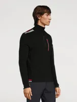 Troyer Wool Half-Zip Sweater