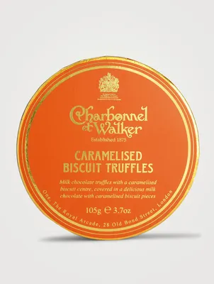Caramelized Biscuit Milk Chocolate Truffles