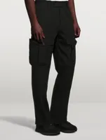 Wool Twill Cargo Pants
