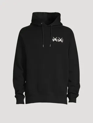 Kaws Cotton Logo Hoodie