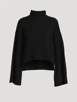 Contrast Stitch Virgin Wool Sweater