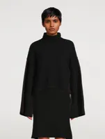 Contrast Stitch Virgin Wool Sweater