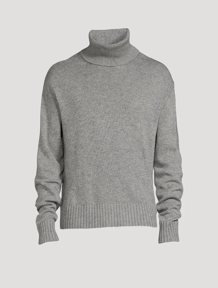 Wool And Cashmere Turtleneck Sweater