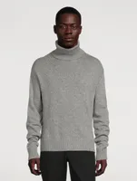 Wool And Cashmere Turtleneck Sweater