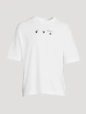 Negative Mark Cotton T-Shirt