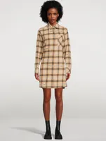 Flannel Shirt Dress Plaid