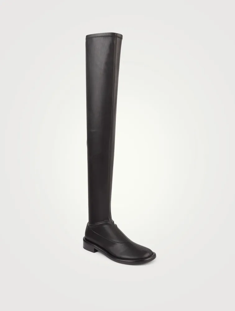 Pipe Stretch Over-The-Knee Boots