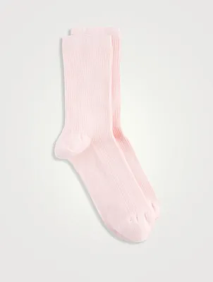 Classic Organic Cotton-Blend Socks