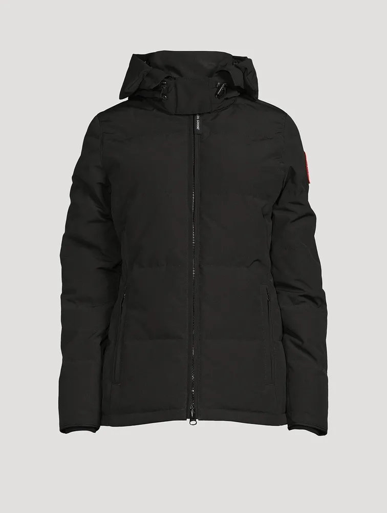 Chelsea Down Parka With Hood Trim