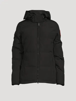 Chelsea Down Parka With Hood Trim