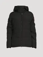 Chelsea Down Parka With Hood Trim