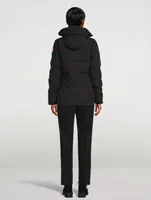 Chelsea Down Parka With Hood Trim