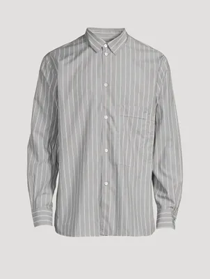 Santo Cotton Shirt Striped Print