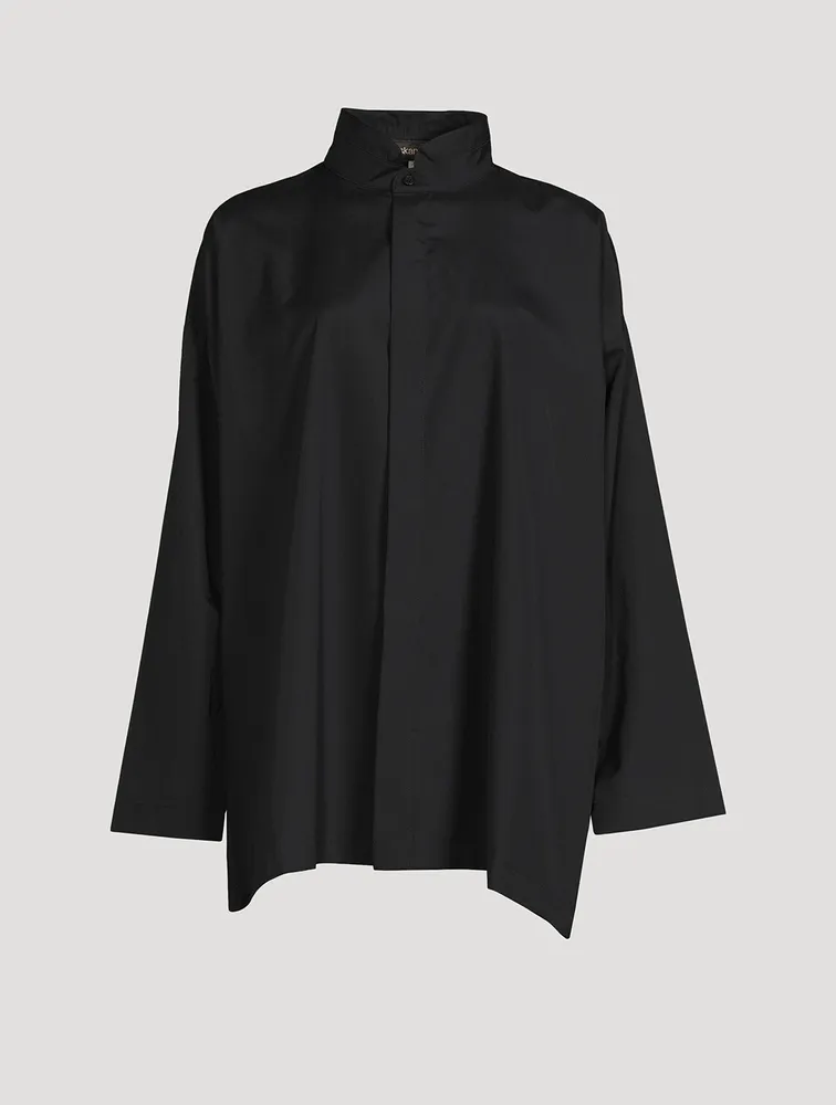 Cotton A-Line Shirt