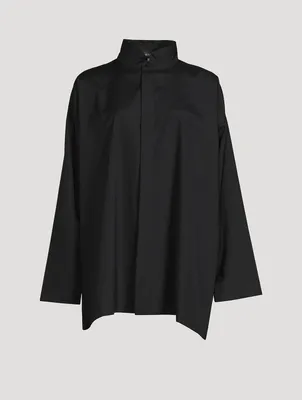 Cotton A-Line Shirt