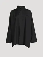Cotton A-Line Shirt