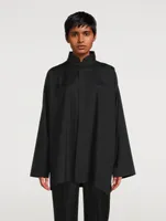 Cotton A-Line Shirt