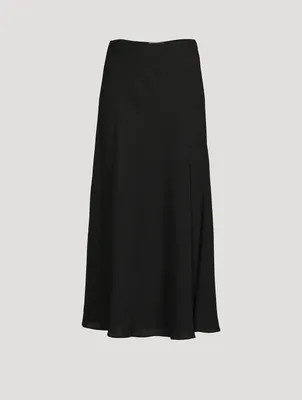 Kaddu Silk Maxi Skirt