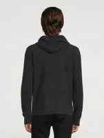 Zip-Front Terry Hoodie