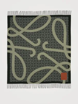 Wool Anagram Blanket