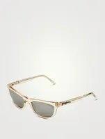 SL 493 Rectangular Sunglasses