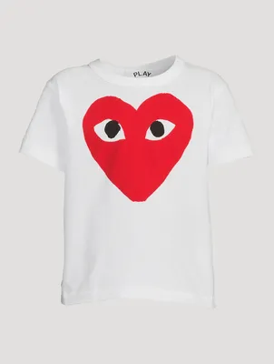 Red Heart Cotton T-Shirt