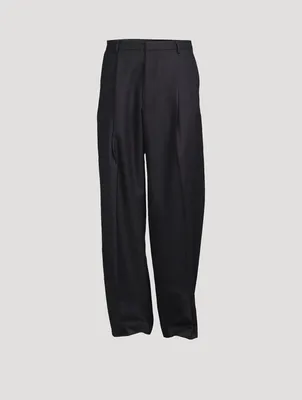 Parton Wool Wide-Leg Pants