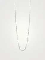 32-Inch 18K White Gold Necklace