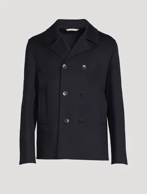 Wool And Cashmere Double-Breasted Jacket