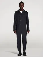 Wool And Cashmere Double-Breasted Jacket