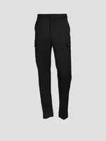 Stretch Wool Cargo Pants