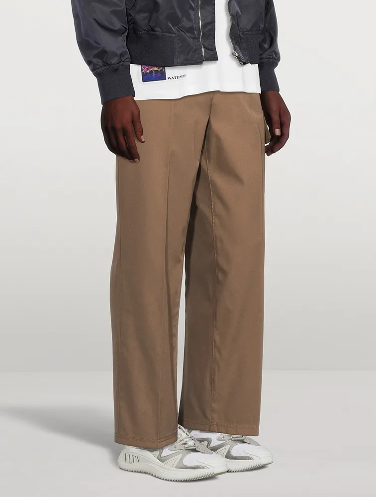 Straight-Leg Pants